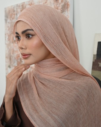 Aurra Shawl - Rose Gold
