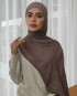 Aurra Shawl - Burnt Chestnut