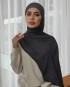 Aurra Shawl - Charcoal Black