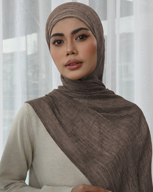 Aurra Shawl - Choco Delight