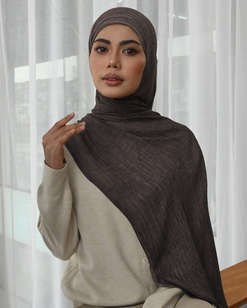Aurra Shawl - Timber Brown