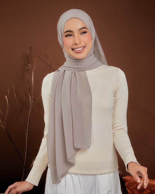 Willow Shawl - Swiss Chocolate