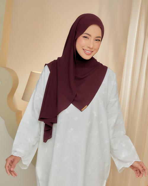 Hari Shawl - Classic Maroon