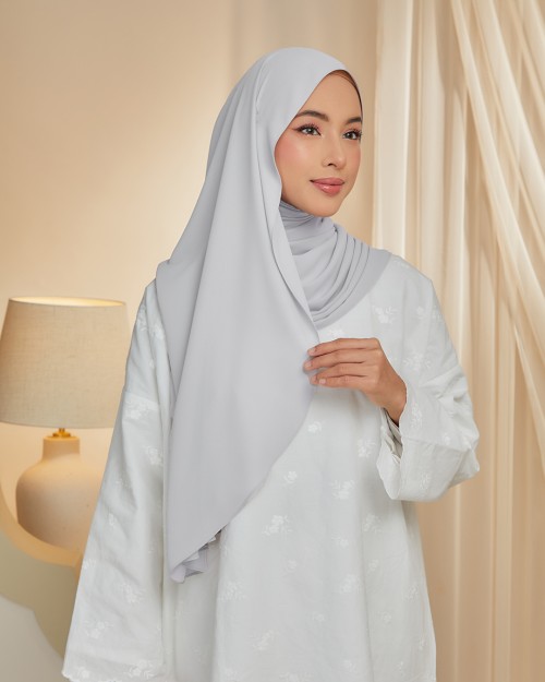 Hari Shawl - Silver Grey