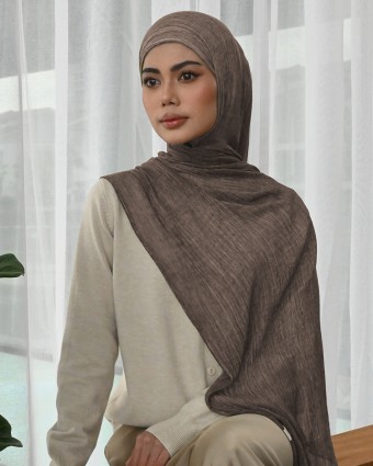 Aurra Shawl - Choco Delight