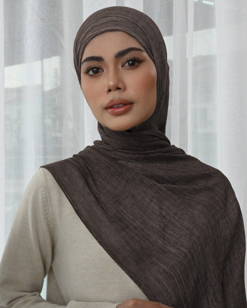 Aurra Shawl - Timber Brown