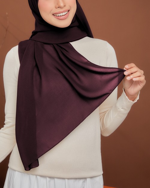 Willow Shawl - Velvet Burgundy