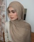 Aurra Shawl - Barley Brown