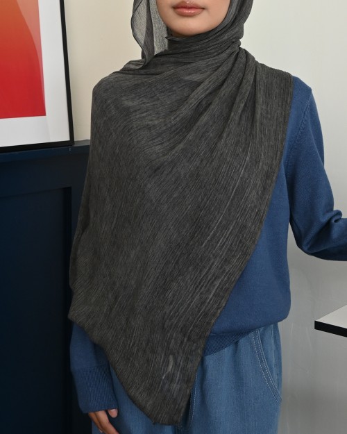 Aurra Shawl - Smoke Gray