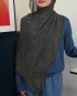 Aurra Shawl - Smoke Gray