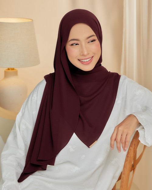Hari Shawl - Classic Maroon