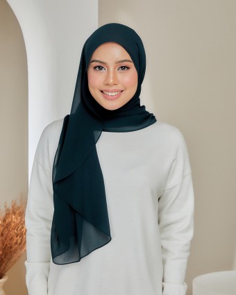 Flo Shawl - Midnight Teal