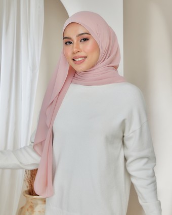 Flo Shawl - Strawberry Cream