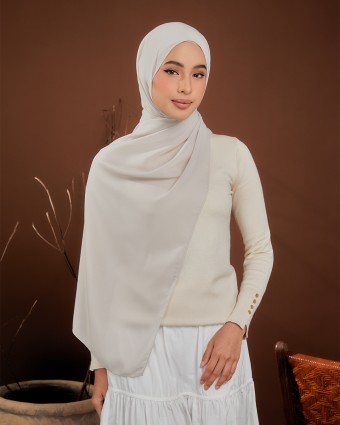 Willow Shawl - Frosted Nude (Reject)