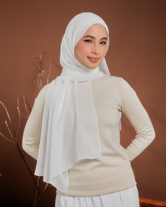 Willow Shawl - Snow White (Reject)