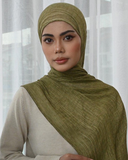 Aurra Shawl - Olive Grove