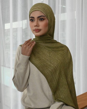 Aurra Shawl - Olive Grove