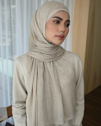 Aurra Shawl - Pearl Brown