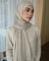 Aurra Shawl - Pearl Brown