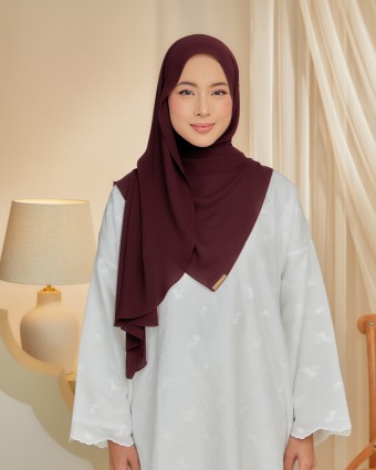 Hari Shawl - Classic Maroon