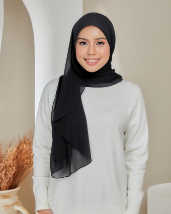 Flo Shawl - Black Knight