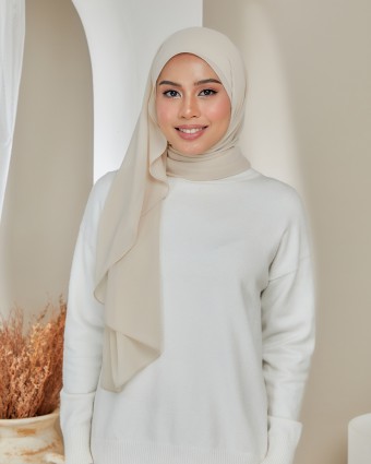 Flo Shawl - Butter Beige