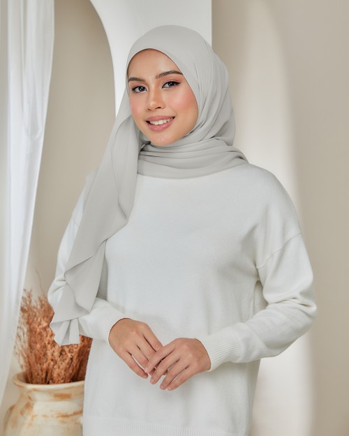 Flo Shawl - Linen Grey