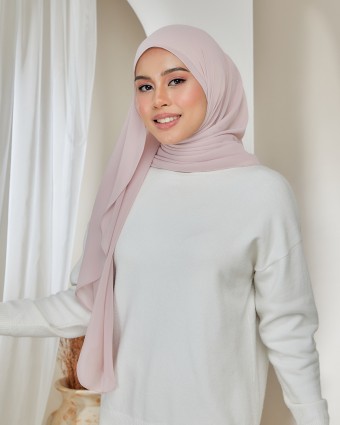 Flo Shawl - Rosy Blush