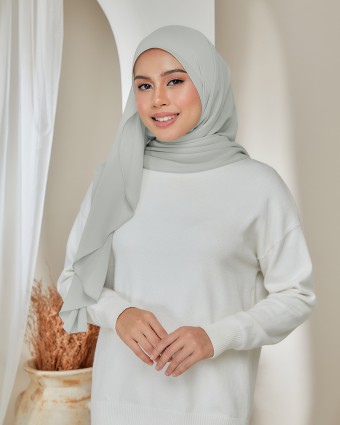 Flo Shawl - Space Green