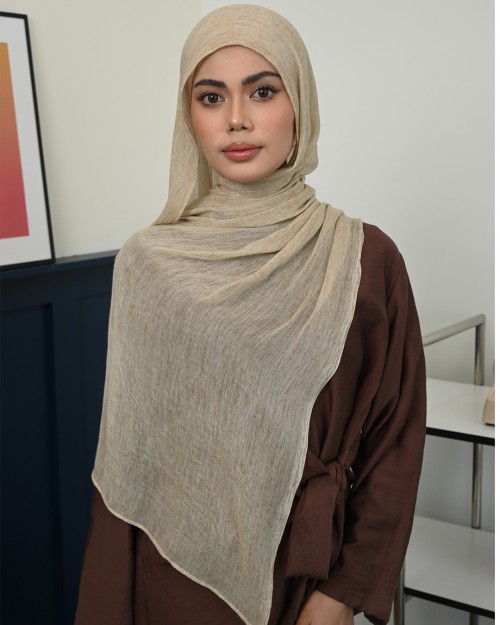 Aurra Shawl - Beige Dove