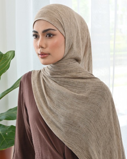 Aurra Shawl - Mocha Coffee
