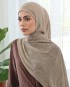 Aurra Shawl - Mocha Coffee