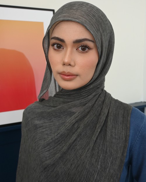Aurra Shawl - Smoke Gray