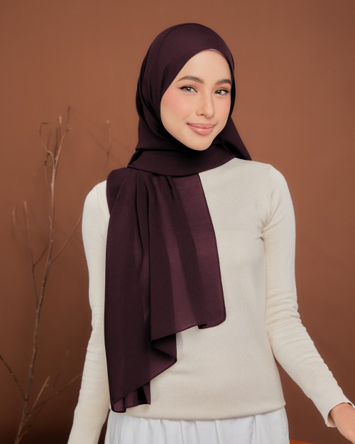 Willow Shawl - Velvet Burgundy