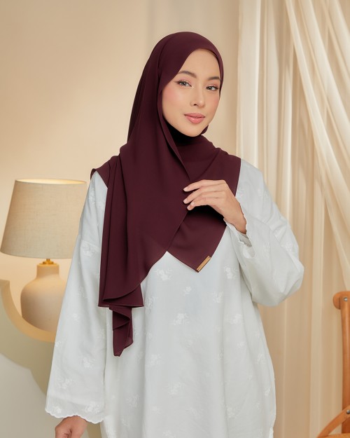 Hari Shawl - Classic Maroon