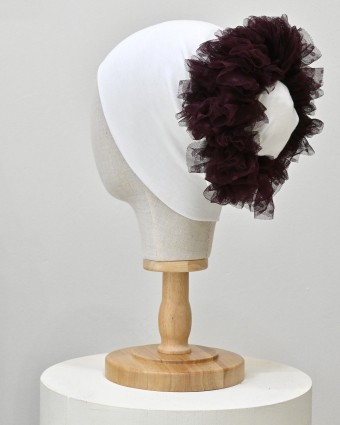 Fluff Scrunchie - Berry  Fluff Scrunchie - Berry