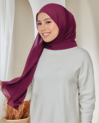 Flo Shawl - Deep Fuschia (Reject) Flo Shawl - Deep Fuschia (Reject)