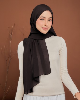 Willow Shawl - Belgian Brown  Willow Shawl - Belgian Brown