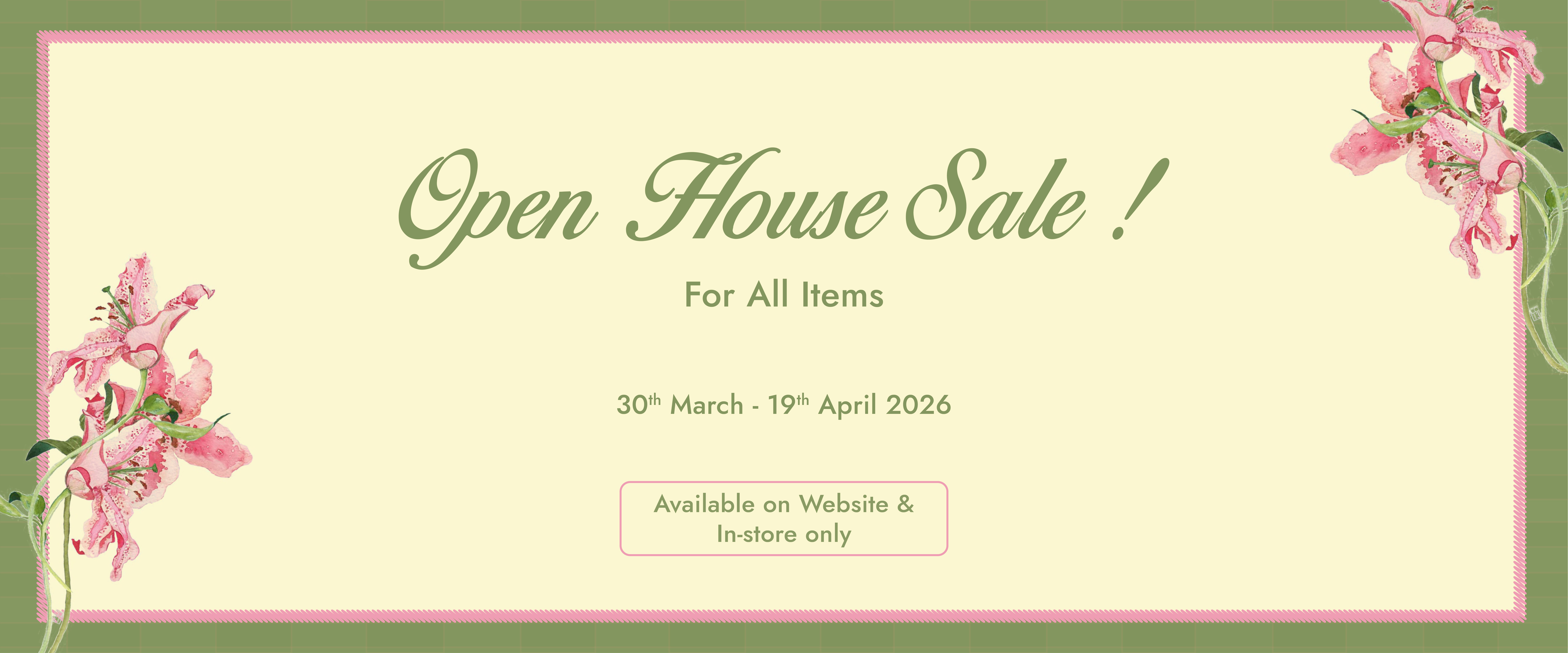 Balik Kampung Sale !